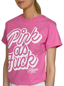 Short sleeve original Pink as Fuck t-shirt | Pietro Nolita | NYC