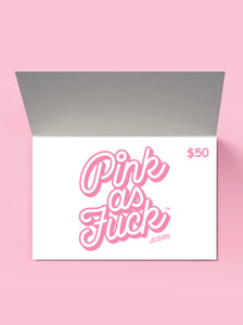PINKASFUCK.COM GIFT CARD